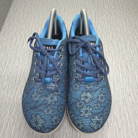 NOBULL Women's Trainer Sneakers Blue Spring Floral SuperFabric Size 8.5 - Picture 3 of 10